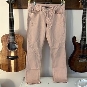 💖 AE skinny baby pink jeans